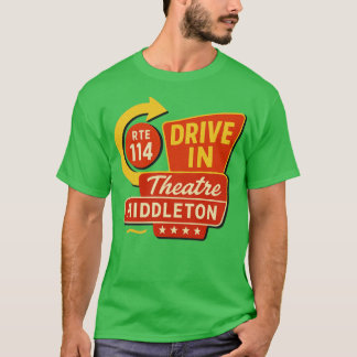T-shirt Middleton Rt 114 Drive-In Middleton, MA Retro Driv