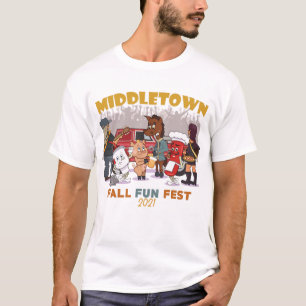T-shirt Middletown Fall Fun Tee par Stuart Troxel