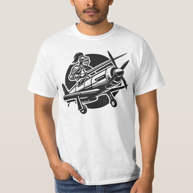 T-shirt Midevil Airlines (Devant)