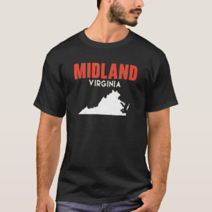 T-shirt Midland Washington USA State America Travel Washin