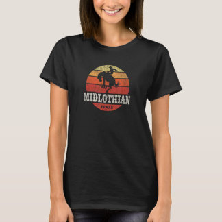 T-shirt Midlothian TX Vintage Country Western Retro