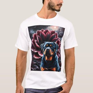 T-shirt Midnight Bloom Guardian – Eternal Bloom Companions