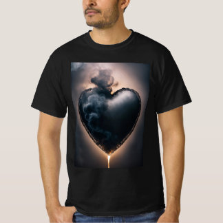 T-shirt Midnight Heart Mens|