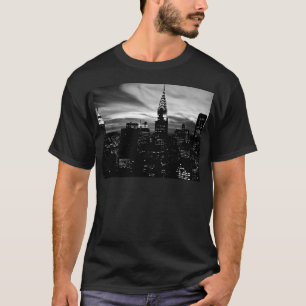 T-shirt Midtown noir et blanc de New York City