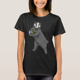 T-shirt Miel badger Handball player Handball