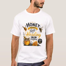 Miel de abeille mignonne dessin animé de guérison