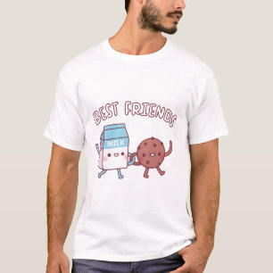 T-shirt Miel et biscuit Meilleurs amis