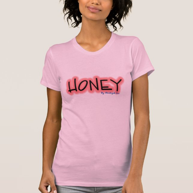 T-shirt Miel par le débardeur simplement délicieux de (Devant)