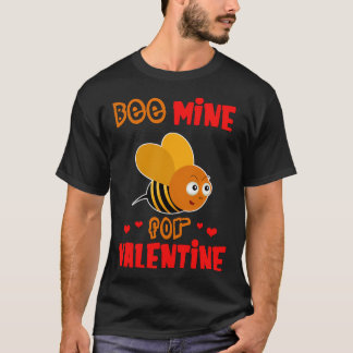 T-shirt Mienne Abeille Pour La Saint-Valentin - Drôle D'Ab