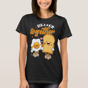 T-shirt Mieux Ensemble Foie Retro Valentine Matching C