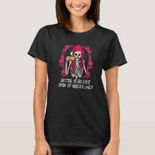 T-shirt Mieux vaut être en retard que d'arriver un Humour