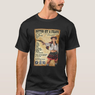 T-shirt Mieux vaut Un Pirate