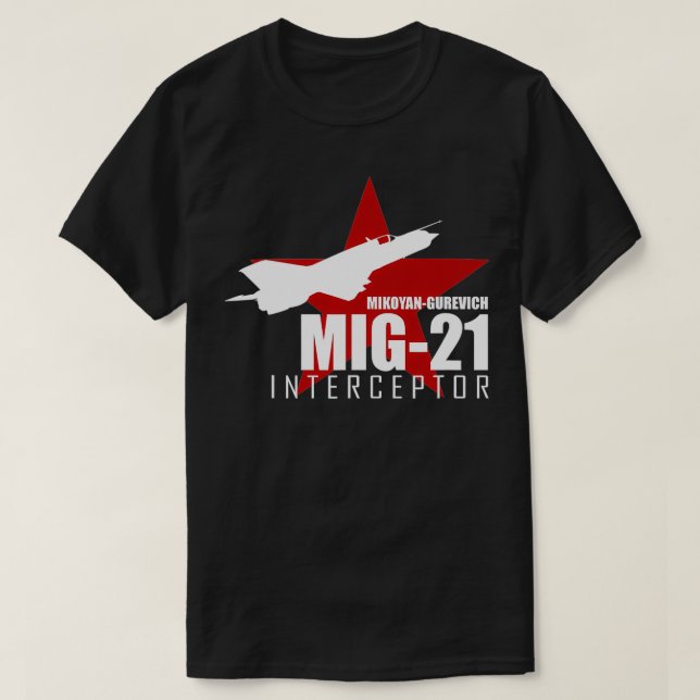 T-shirt Mig21 (Design devant)