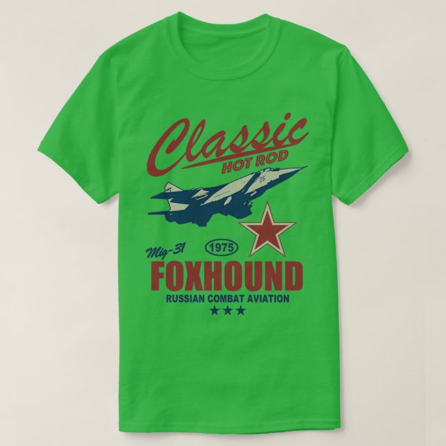 T-shirt Mig31 Foxhound  (Design devant)