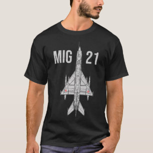 T-shirt MIG 21 Avion militaire russe