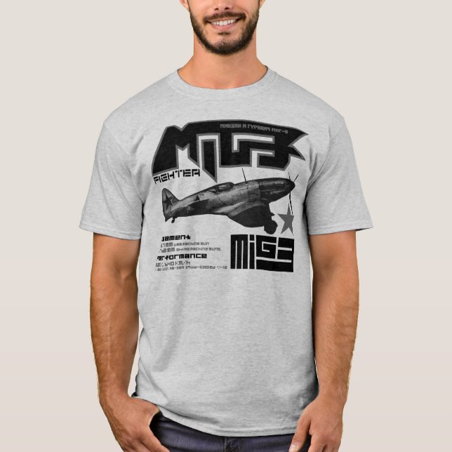 T-shirt MiG-3 (Devant)