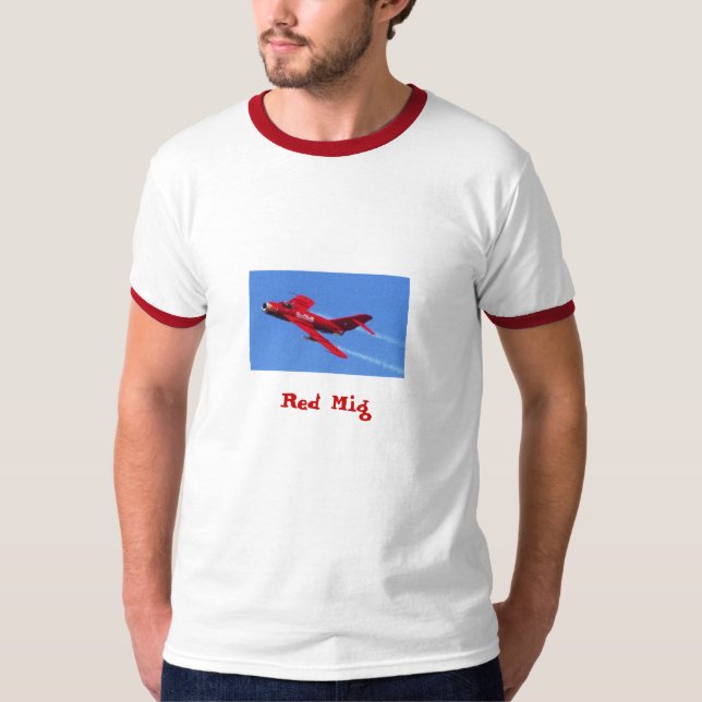 T-shirt MIG rouge (Devant)
