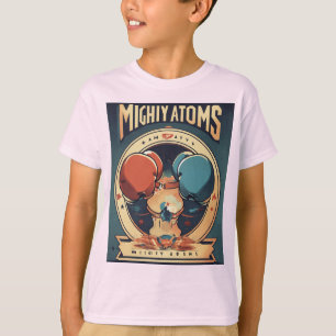 T-shirt Mighty Atoms – Logo Abstrait pour des Femmes Moder