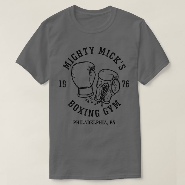 T-shirt Mighty Mick's Boing Gym 1976  (Design devant)
