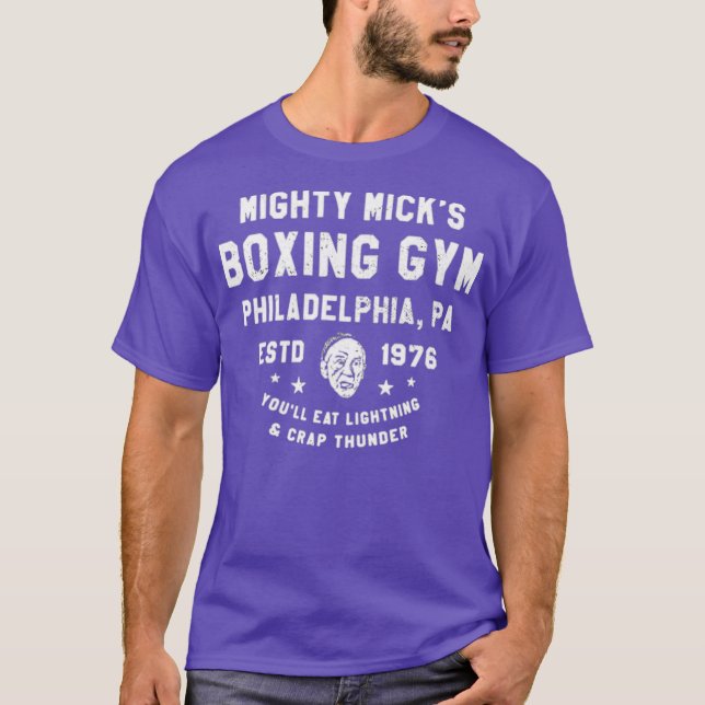 T-shirt Mighty Mick's Boxing Gym (Devant)