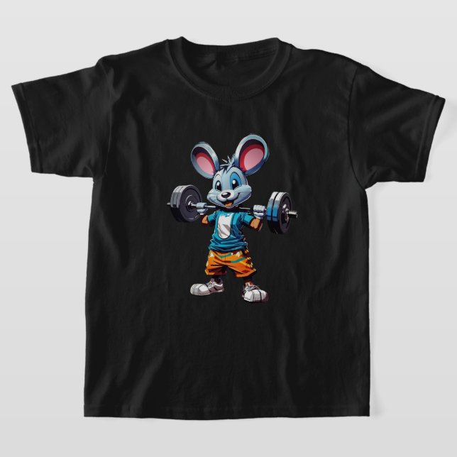 T-shirt Mighty Mouse (Poser)