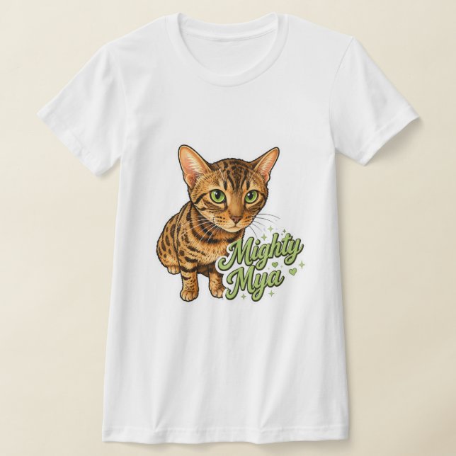 T-shirt Mighty Mya encolure V (Poser)