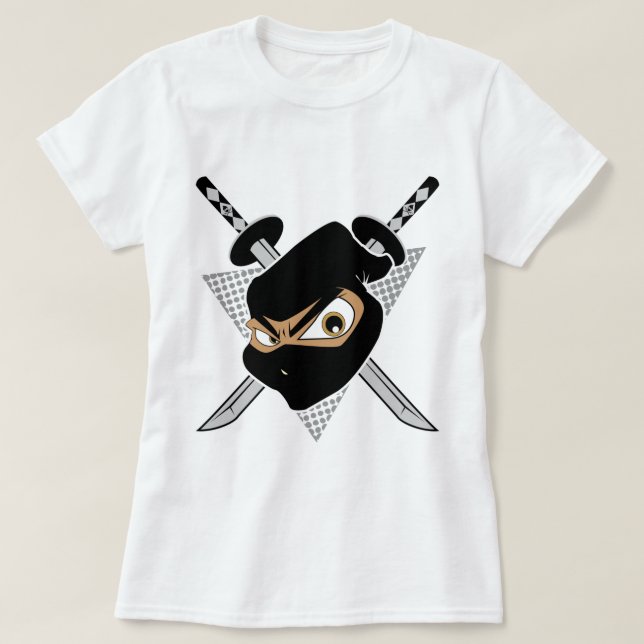 T-shirt Mighty Ninja Gris (Design devant)