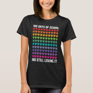 T-shirt Mignon 100 jours d'école et toujours autant d'amou