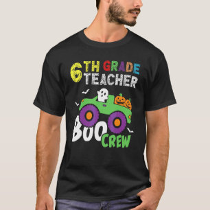 T-shirt Mignon 6ème Sixième année équipage Boo Prof Hallow