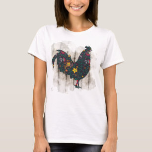T-shirt mignon amoureux du coq Pays