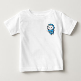 T-Shirt Mignon Astronaute Chat Kawaii Pour Bébé