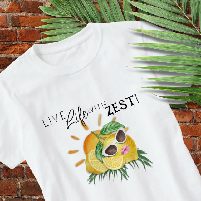 T-shirt mignon au zeste de citron (Créateur téléchargé)