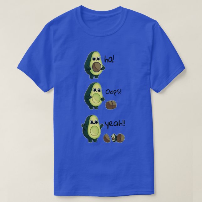 T-shirt mignon avocat drôle (Design devant)