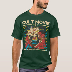 T-shirt Mignon Blackcraft Vintage Horreur Jeu Film de cult