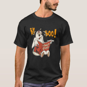 T-shirt Mignon BOO Lire Plus Bibliothécaire Professeur d'A
