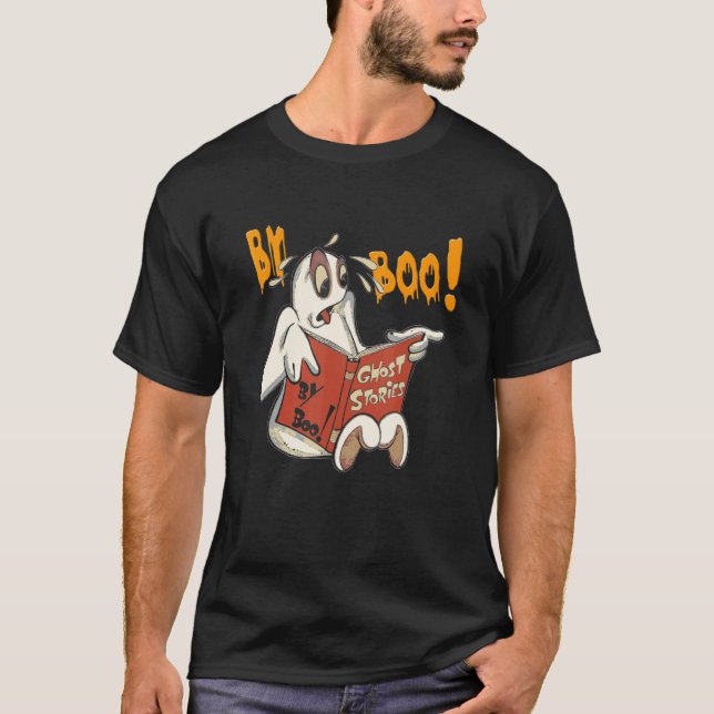 T-shirt Mignon BOO Lire Plus Bibliothécaire Professeur d'A (Devant)