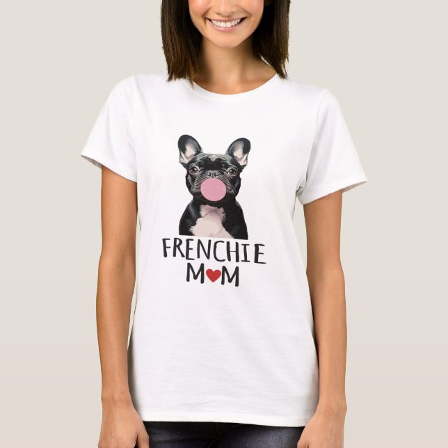 T-shirt Mignon bouledogue français (Devant)