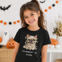 Mignon Bouledogue Français Halloween Momie qui fai