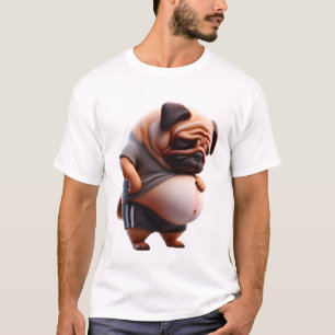 T-shirt Mignon Bouledogue Gras Chonk Chien Bouledogue Gros
