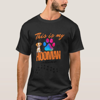 T-shirt Mignon Ceci est mon costume d'Hooman pour les amou