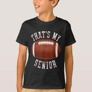 T-shirt Mignon C'est Mon Lycéen De Footballeur Maman De Fo