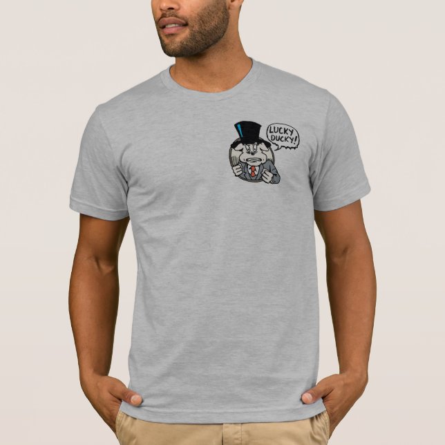 T-shirt Mignon chanceux (Devant)