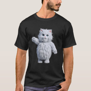 T-shirt Mignon Chat Chaton Animal Compagnon Amoureux Anima