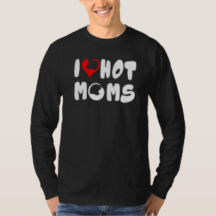 T-shirt Mignon Chat Graphique Coeur J'aime Les Mamans Chau
