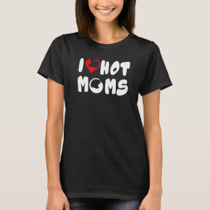 T-shirt Mignon Chat Graphique Coeur J'aime Les Mamans Chau