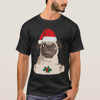 T-shirt mignon chiot pug classique 38