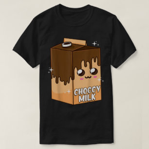 T-shirt Mignon Choccy Lait Kawaii Mème