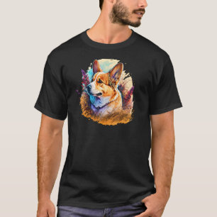 T-shirt Mignon Corgi Pembroke Gallois Corgi Cool 41