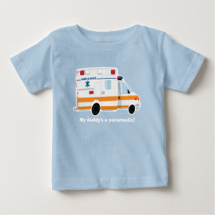 T-shirt mignon d'ambulance - bébé - enfant en bas
