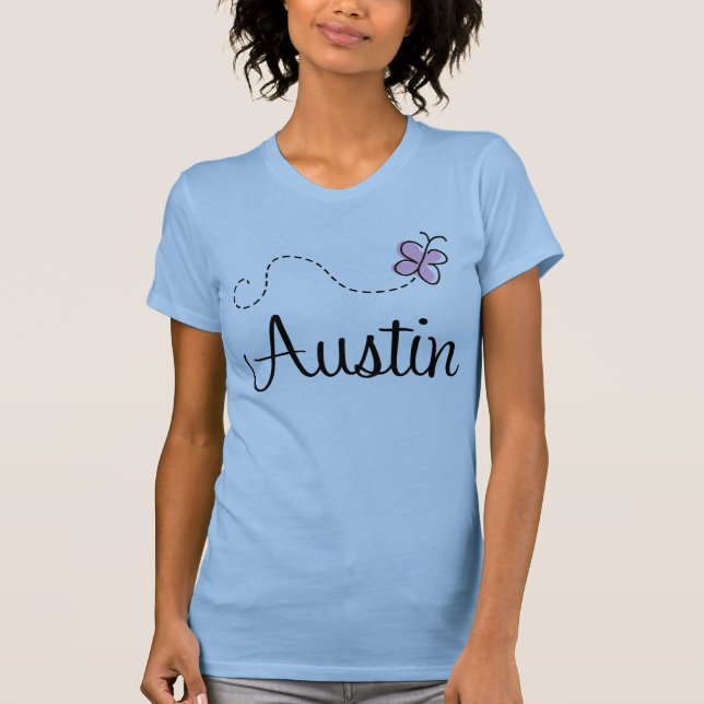 T-shirt mignon d'Austin le Texas (Devant)